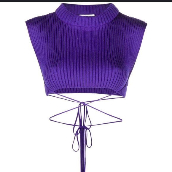 Jean Paul Gaultier Merino Wool Top - Picture 1 of 5